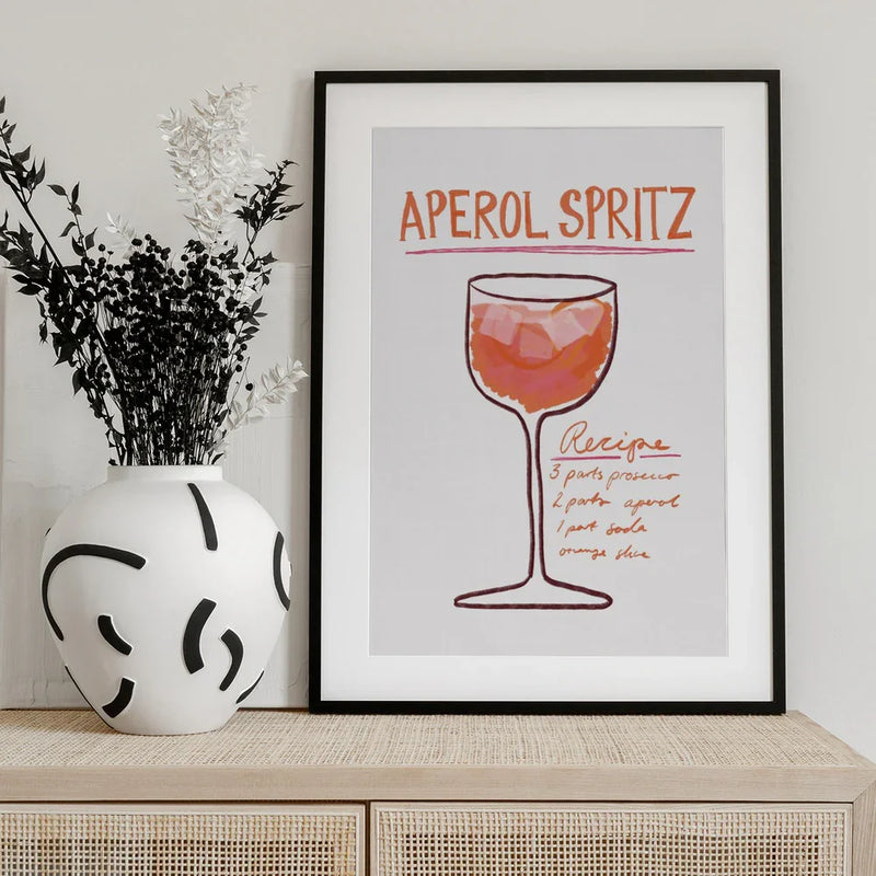 Spritz Recipe Delight - Athene Fritsch Framed Art | Home or Office Art
