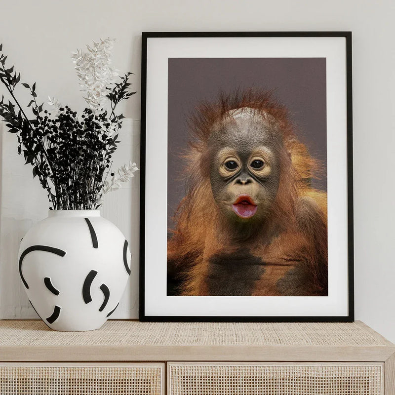 kisses Framed Art Prabu Dennaga | Home or Office Art