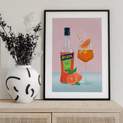 Aperol Spritz - Petra Lizde Framed Art | Home or Office Art