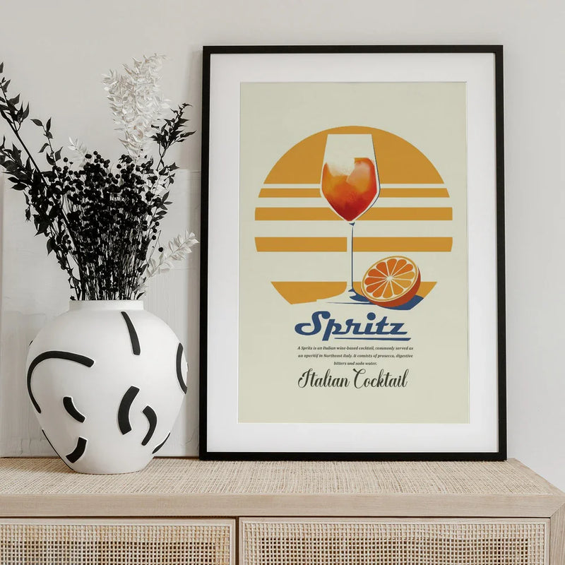 Spritz summer print - Dion Gem Framed Art | Home or Office Art