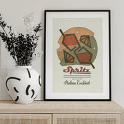 Geometrical spritz print - Dion Gem Framed Art | Home or Office Art