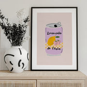Strawberry Lemonade - Aislinn Simmonds Framed Art | Home or Office Art