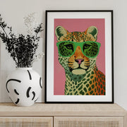 Leo With Glasses Framed Art Treechild | Home or Office Art