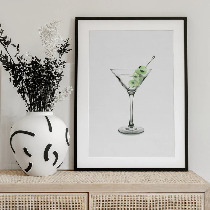 UFO Martini - Artem Pozdniakov Framed Art | Home or Office Art