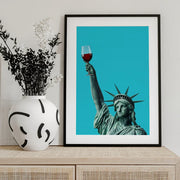 Liberty of Drinking - Artem Pozdniakov Framed Art | Home or Office Art