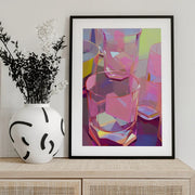 Pink Glasses - Treechild Framed Art | Home or Office Art