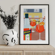 Balcony "Hygge" - ByKammille Framed Art | Home or Office Art