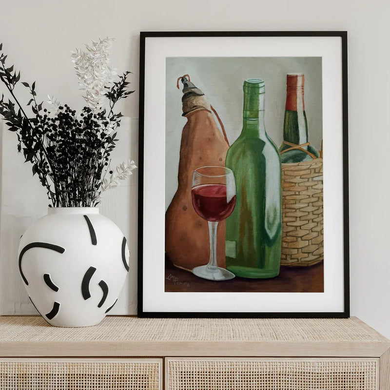 In the Winery - Angeles M. Pomata Framed Art | Home or Office Art