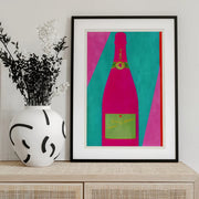 Pink Champagne - Bo Anderson Framed Art | Home or Office Art
