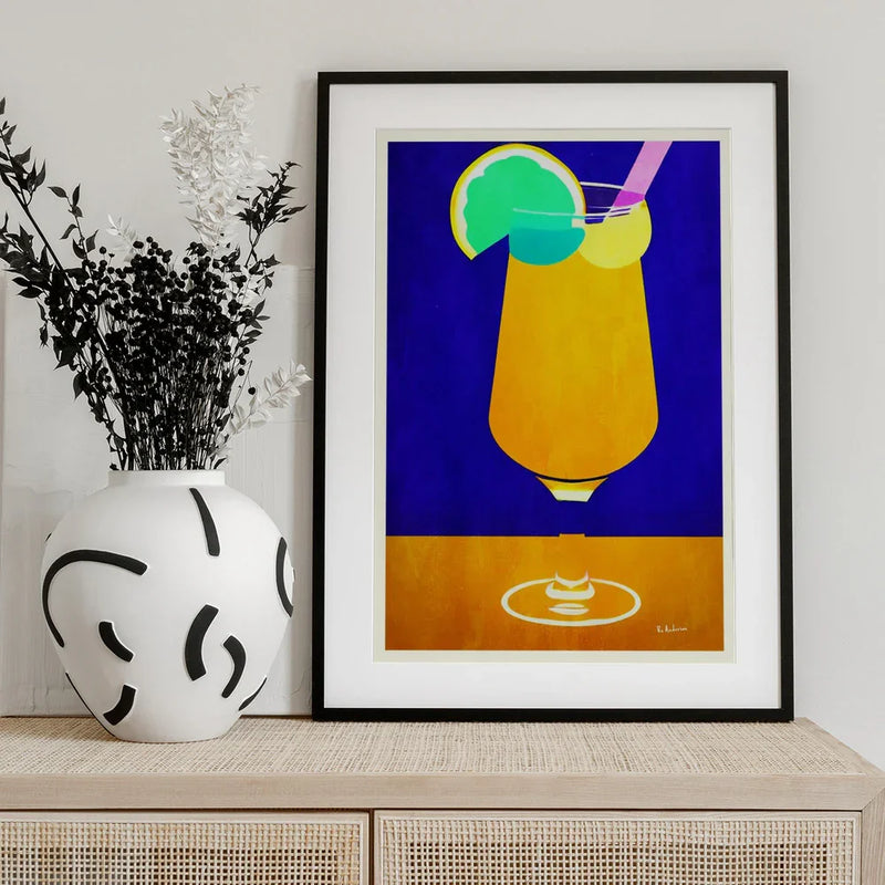 Pina Colada - Bo Anderson Framed Art | Home or Office Art