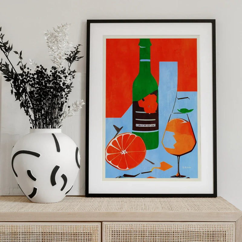 Sunny Picnic In the Park - Bo Anderson Framed Art | Home or Office Art