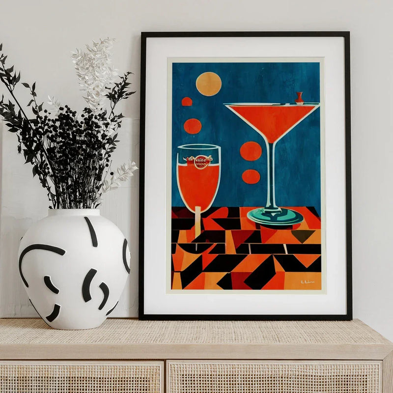 Midnight In Napoli - Bo Anderson Framed Art | Home or Office Art