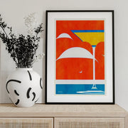 Capri - Bo Anderson Framed Art | Home or Office Art