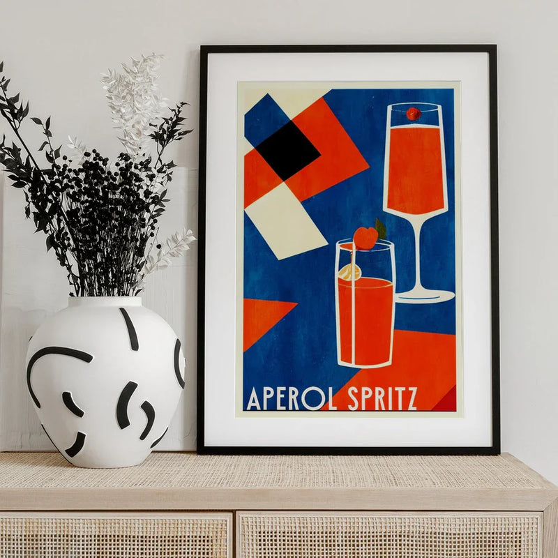 Aperol Spritz - Bo Anderson Framed Art | Home or Office Art