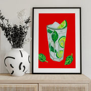 Mojito Extra Mint - Alice Straker Framed Art | Home or Office Art