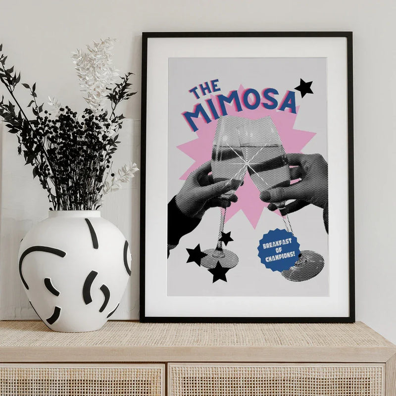 Cheers to Mimosas - Athene Fritsch Framed Art | Home or Office Art