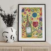 Mermaid Wine - Caroline Bonne Müller Framed Art | Home or Office Art