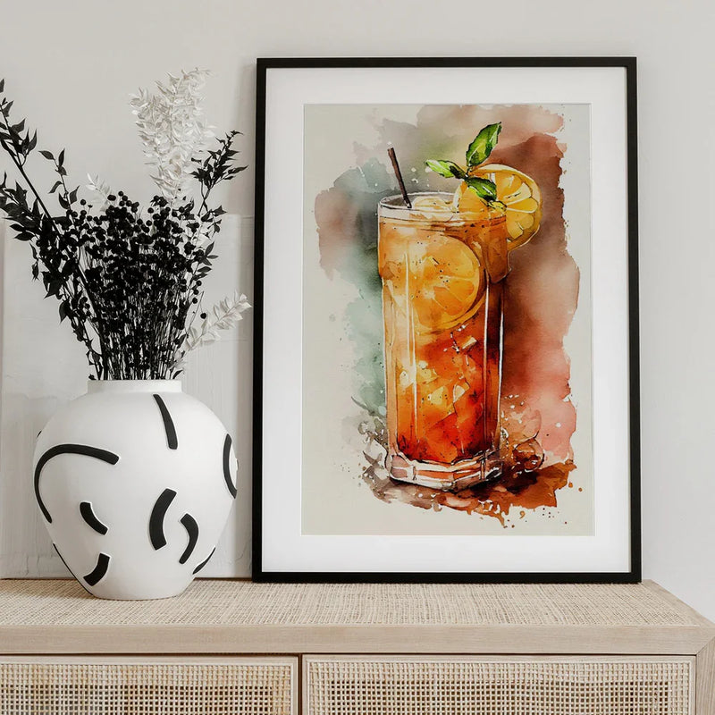 Drinks cocktail - Justyna Jaszke Framed Art | Home or Office Art