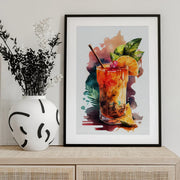Drinks cocktail - Justyna Jaszke Framed Art | Home or Office Art
