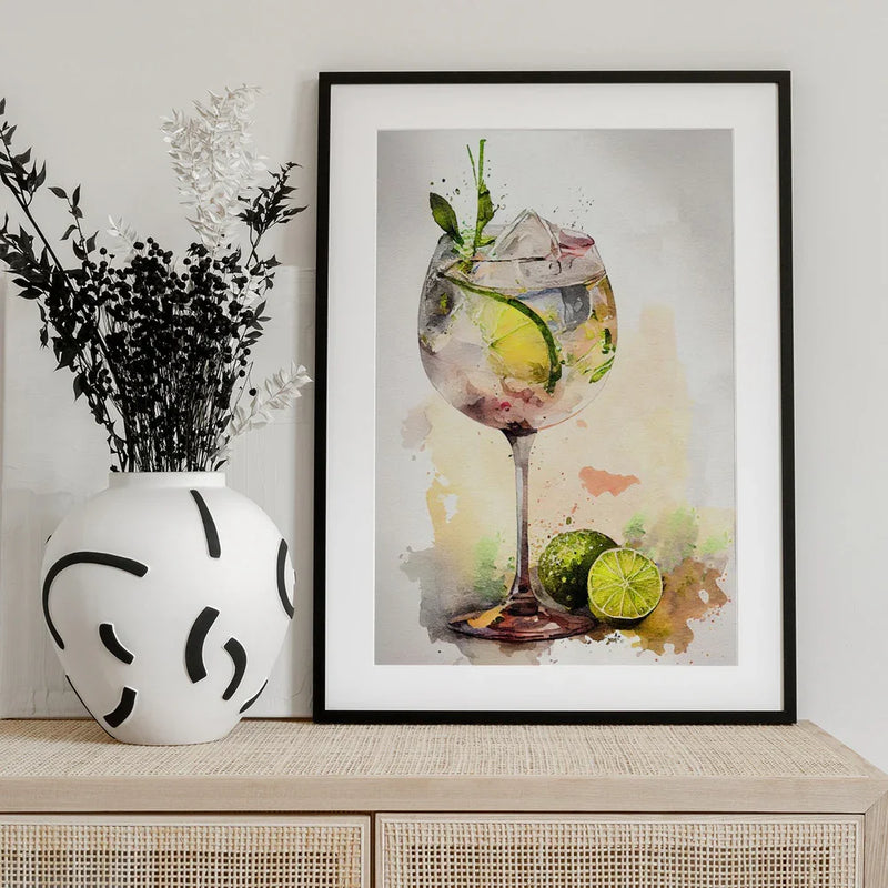 Drinks cocktail - Justyna Jaszke Framed Art | Home or Office Art