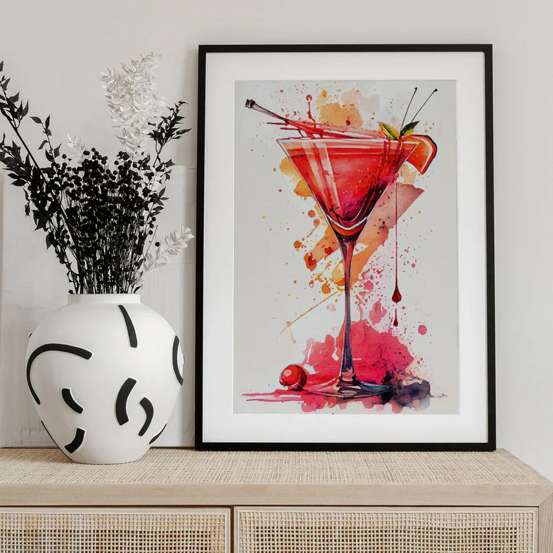 Drinks cocktail - Justyna Jaszke Framed Art | Home or Office Art