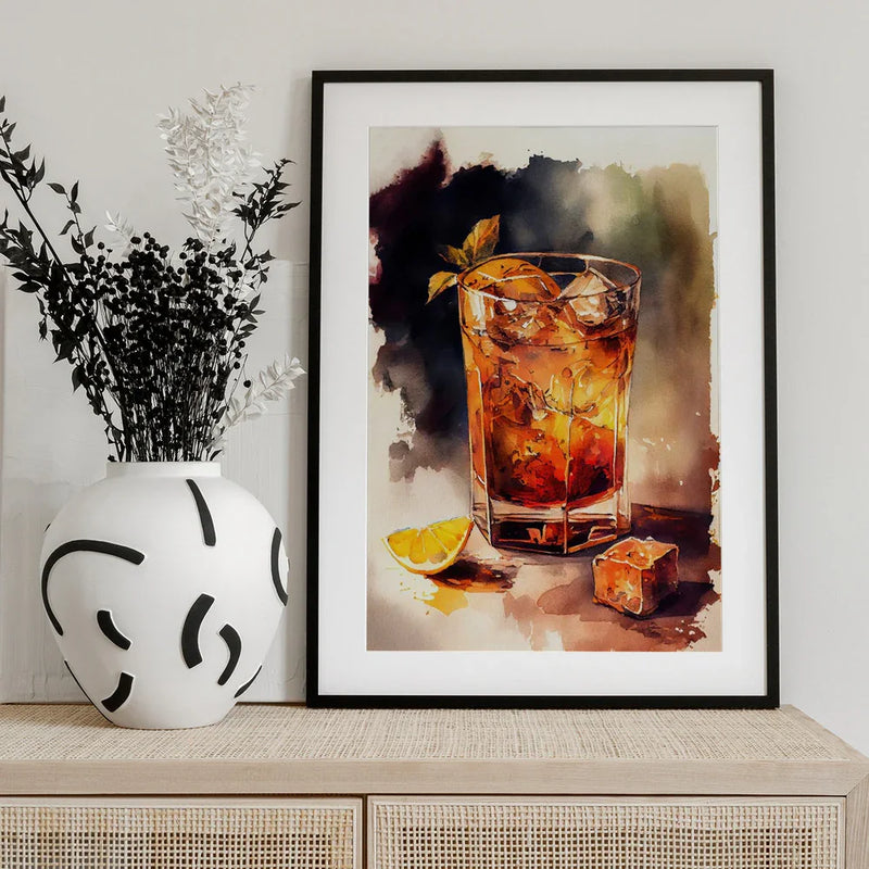 Drinks cocktail - Justyna Jaszke Framed Art | Home or Office Art