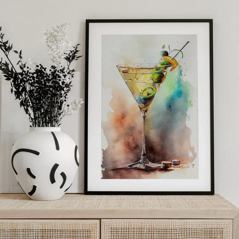 Drinks cocktail - Justyna Jaszke Framed Art | Home or Office Art