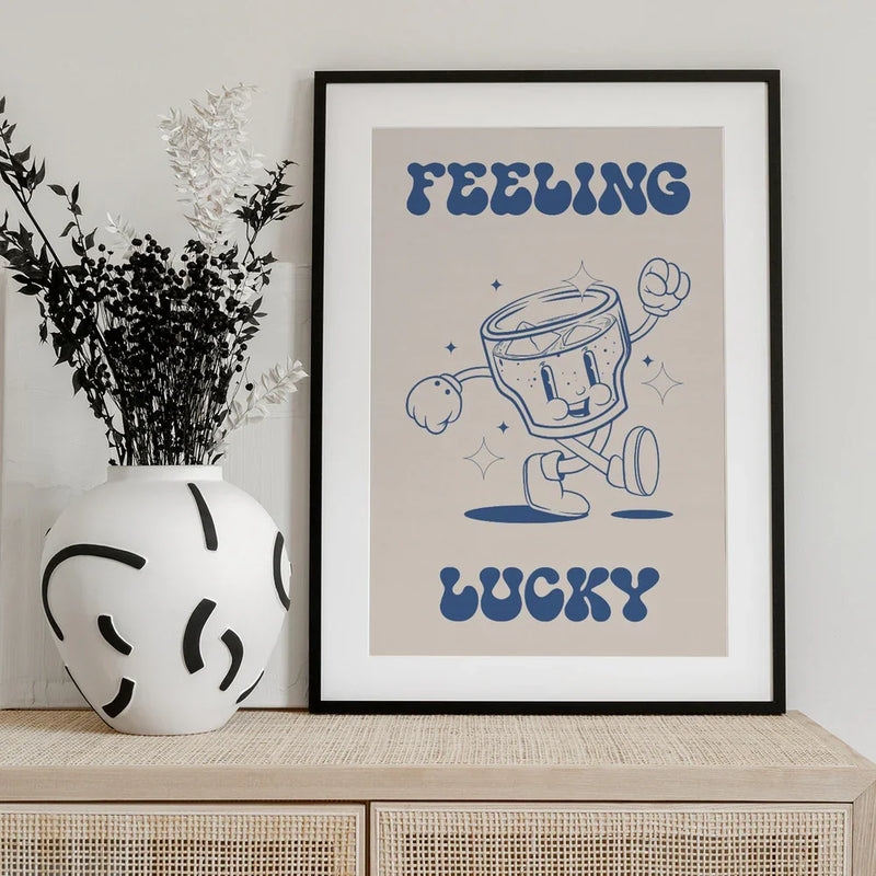 Feeling Lucky - Alina Shulhouskaya Framed Art | Home or Office Art
