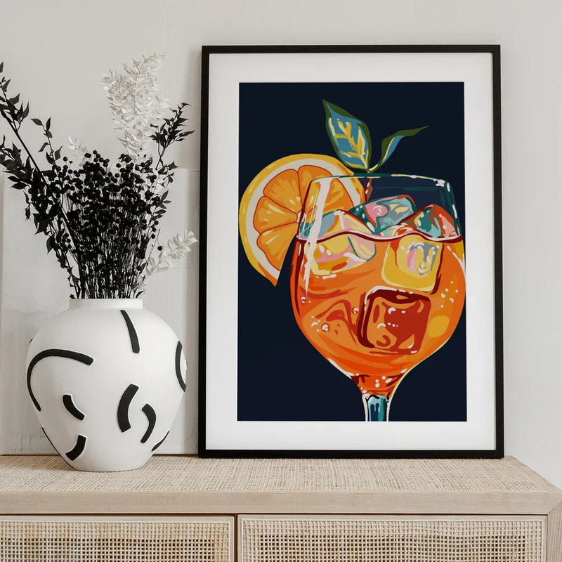 Hawaiian Cocktail - Uma Gokhale Framed Art | Home or Office Art