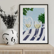 White wine under the tree - EMELIEmaria Framed Art | Home or Office Art