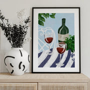 Red wine under the tree - EMELIEmaria Framed Art | Home or Office Art