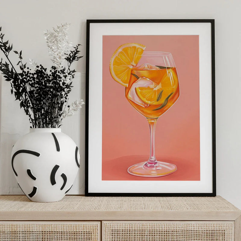 Aperol Spritz - Jolly and Dash - Jolly and Dash Framed Art | Home or Office Art