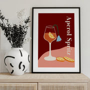 Aperol Spritz - Miho Art Studio Framed Art | Home or Office Art