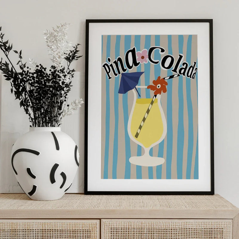 Pina Colada - Miho Art Studio Framed Art | Home or Office Art