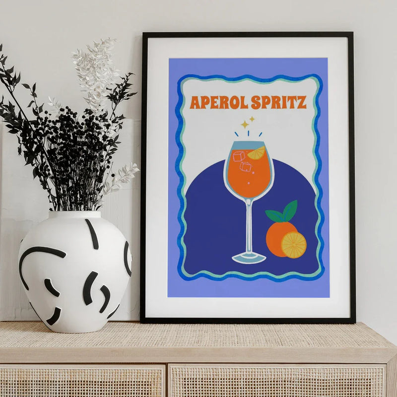Aperol Spritz - Petra Lizde Framed Art | Home or Office Art