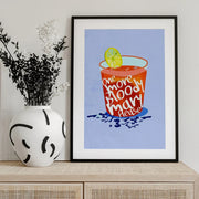 One More Bloody Mary Please - Uma Gokhale Framed Art | Home or Office Art