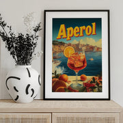 Aperol Vintage Commercial - Andreas Magnusson Framed Art | Home or Office Art