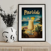 Pina Colada Vintage - Andreas Magnusson Framed Art | Home or Office Art