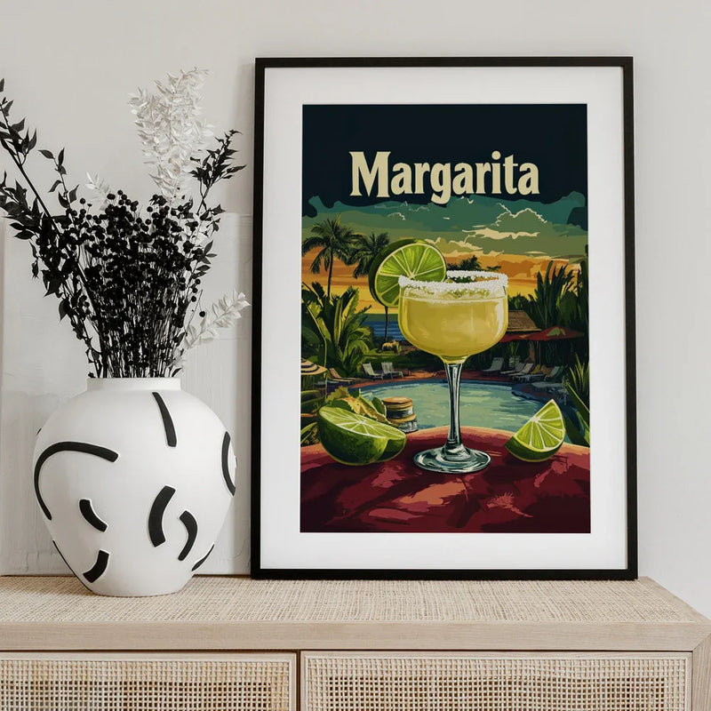 Margarita Vintage - Andreas Magnusson Framed Art | Home or Office Art