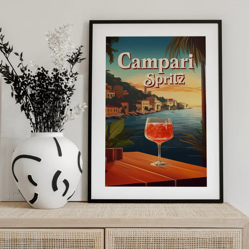 Campari Spritz - Andreas Magnusson Framed Art | Home or Office Art