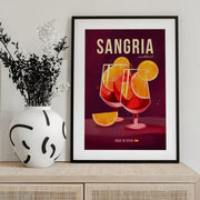 Sangria Cocktail - Andreas Magnusson Framed Art | Home or Office Art