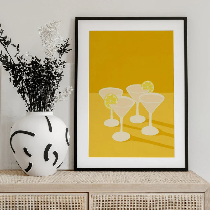DRINKZ - Wilma Wenåker Framed Art | Home or Office Art