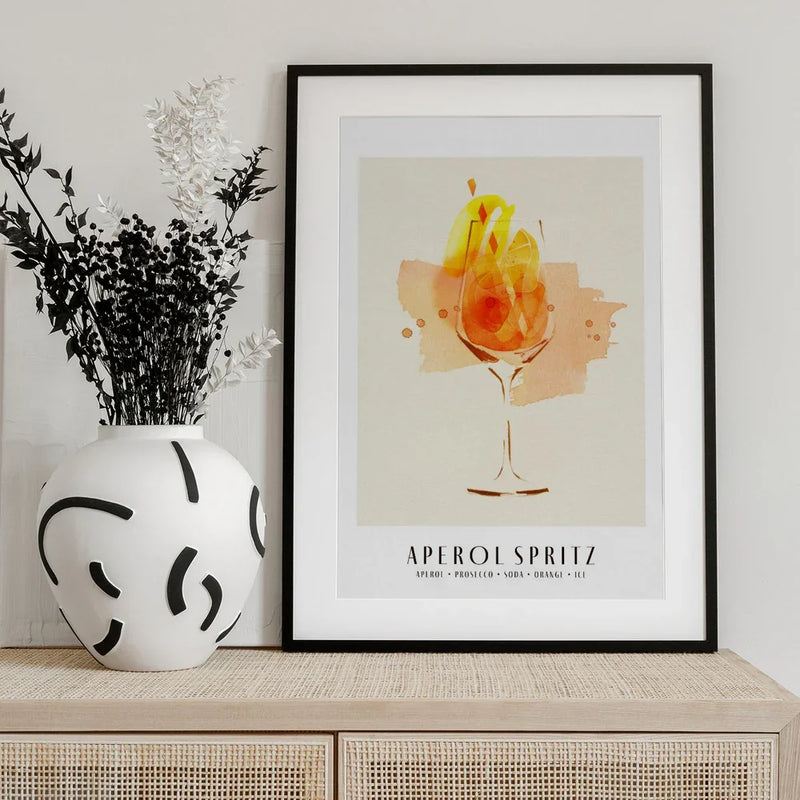 Aperol Spritz - Ekaterina Koroleva Framed Art | Home or Office Art