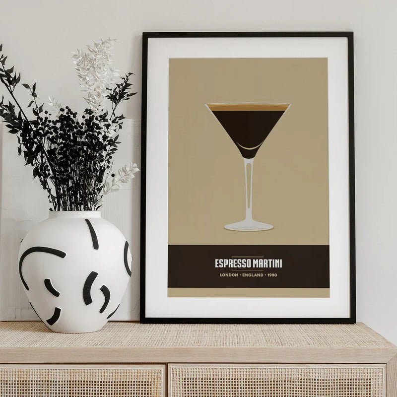 Espresso Martini - Andreas Magnusson Framed Art | Home or Office Art
