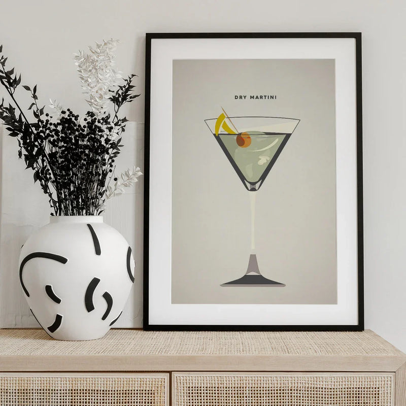 Dry Martini - Andreas Magnusson Framed Art | Home or Office Art