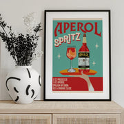 Aperol Spritz - WallChart Art Studio Framed Art | Home or Office Art