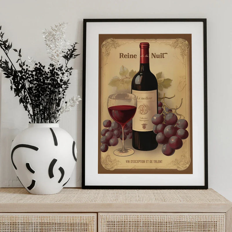 Reine De La Nuit - Andreas Magnusson Framed Art | Home or Office Art