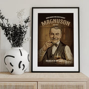 Magnuson Whiskey - Andreas Magnusson Framed Art | Home or Office Art