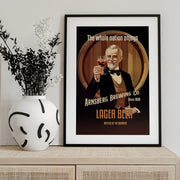 Lager Beer - Andreas Magnusson Framed Art | Home or Office Art