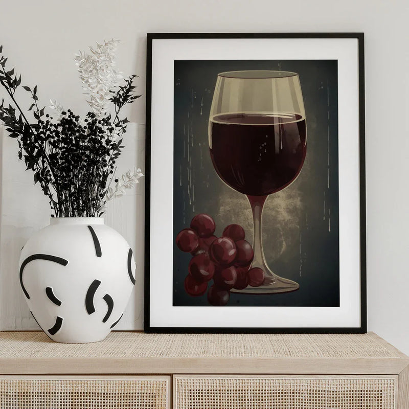 Red Red Wine No 1 - Andreas Magnusson Framed Art | Home or Office Art